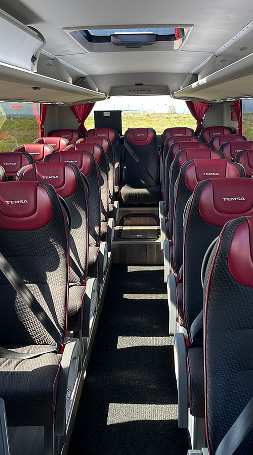 53 seat executive coach PSVAR